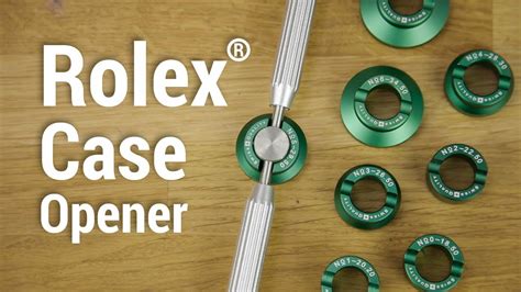 remove rolex back|rolex opening tool.